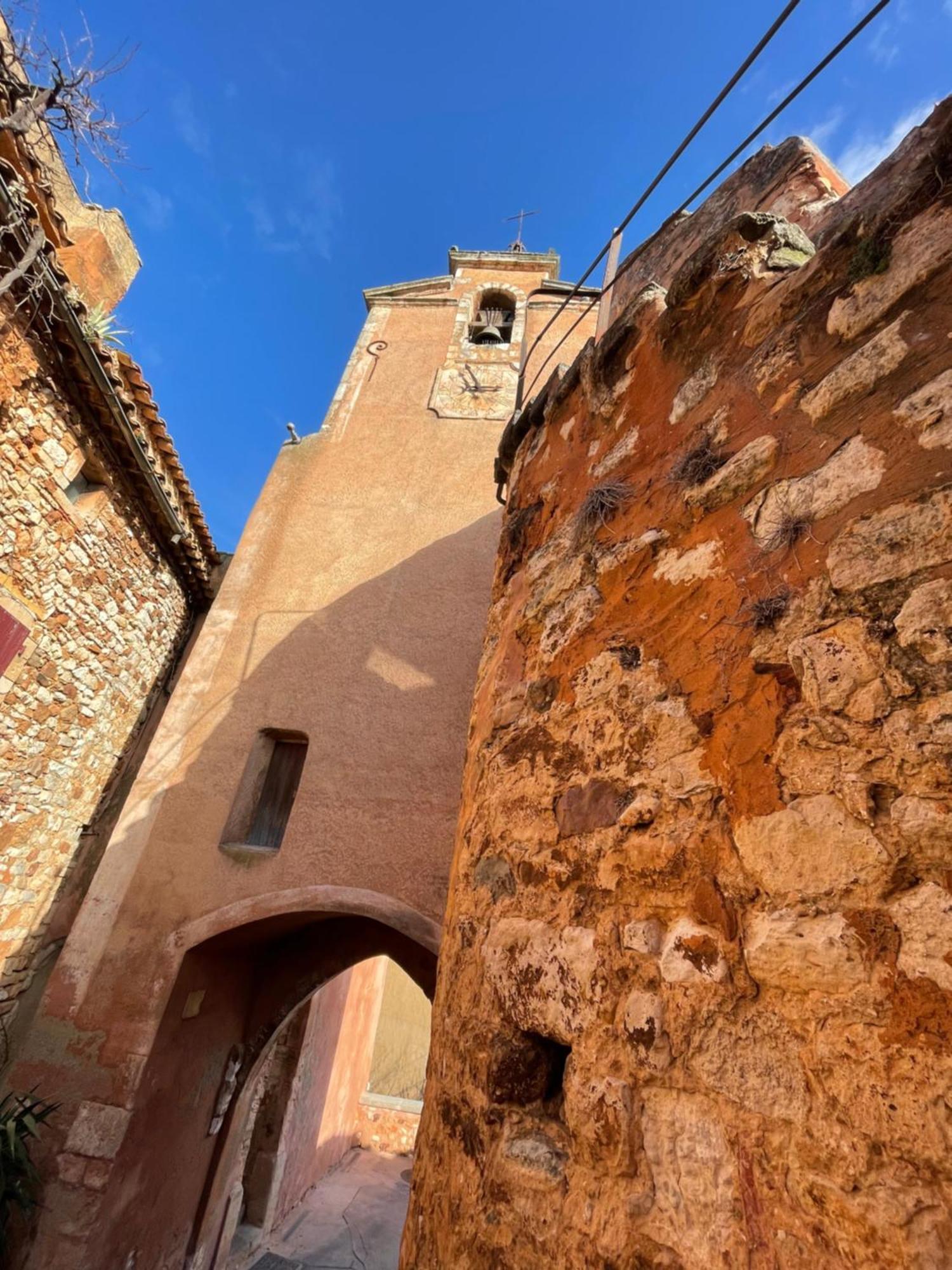 Ferienwohnung O Coeur Des Ocres Roussillon en Isere Exterior foto