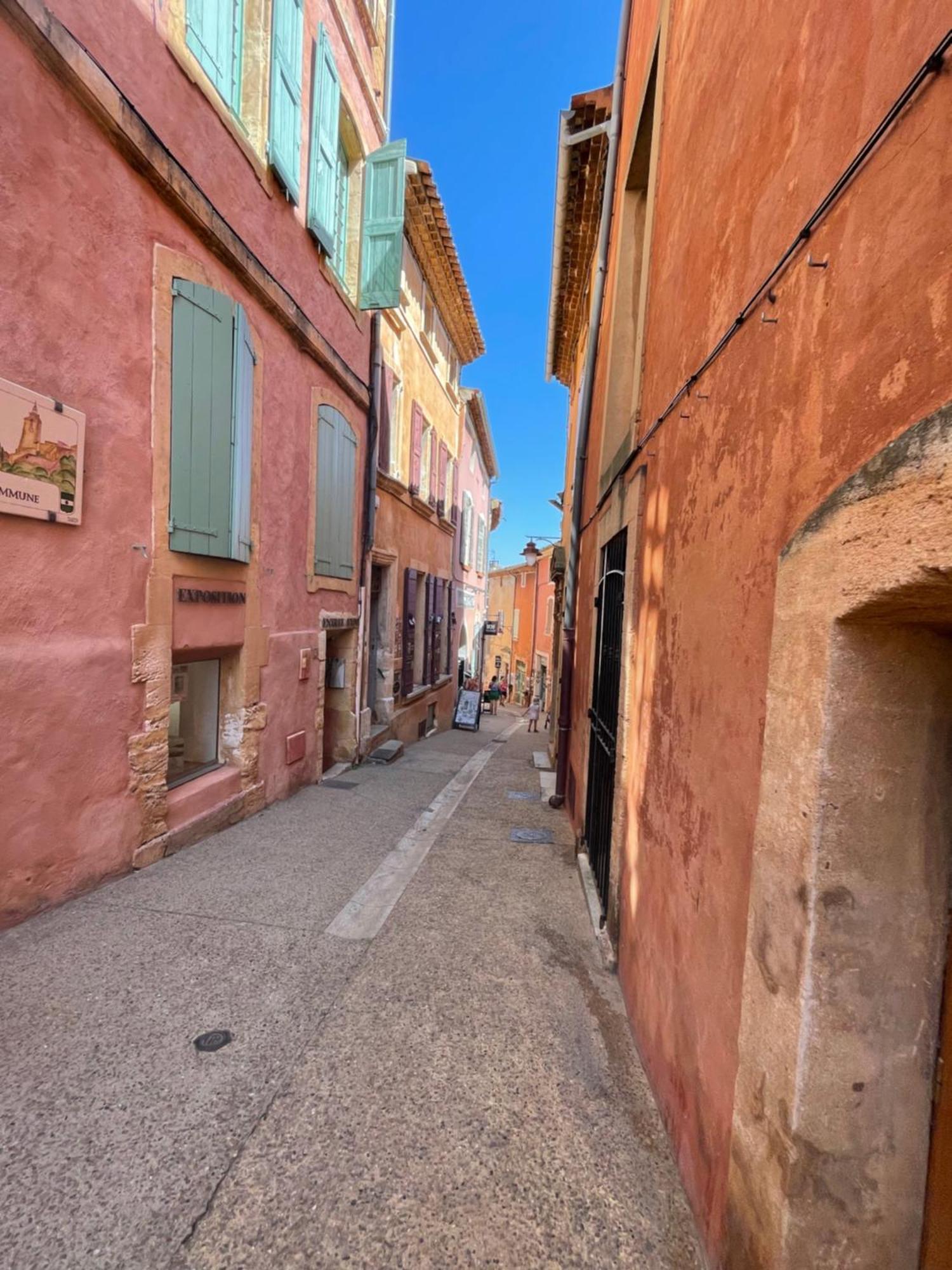 Ferienwohnung O Coeur Des Ocres Roussillon en Isere Exterior foto