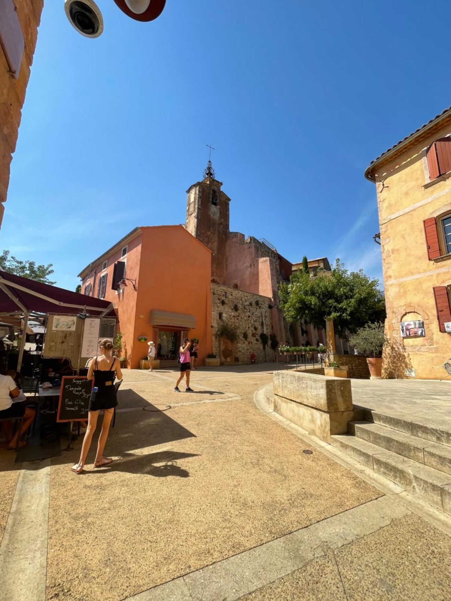 Ferienwohnung O Coeur Des Ocres Roussillon en Isere Exterior foto