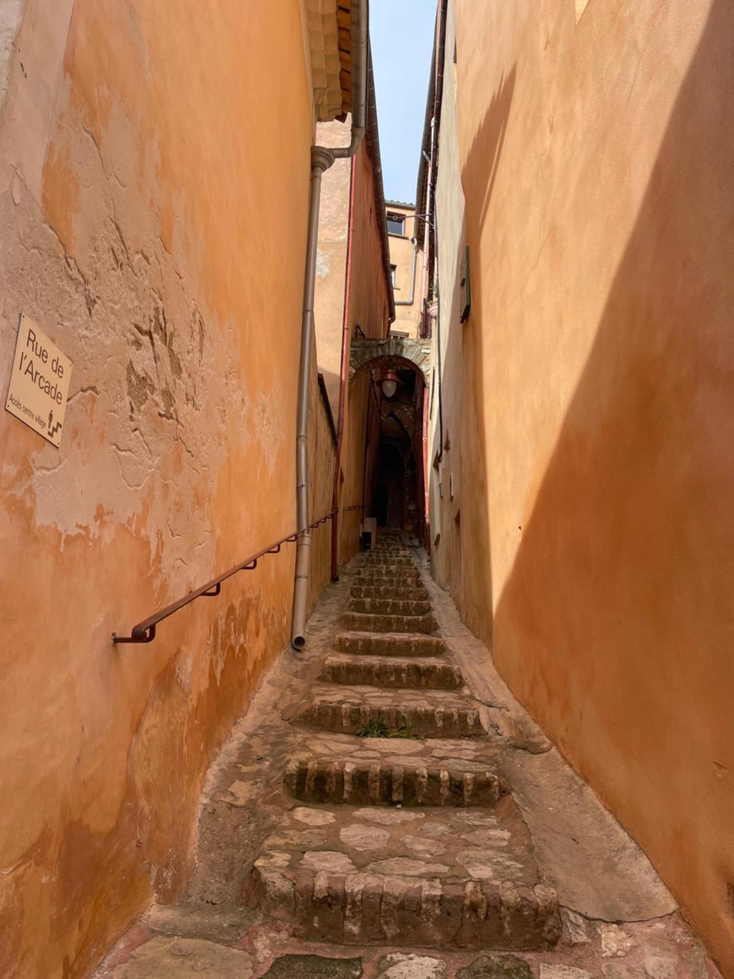 Ferienwohnung O Coeur Des Ocres Roussillon en Isere Exterior foto