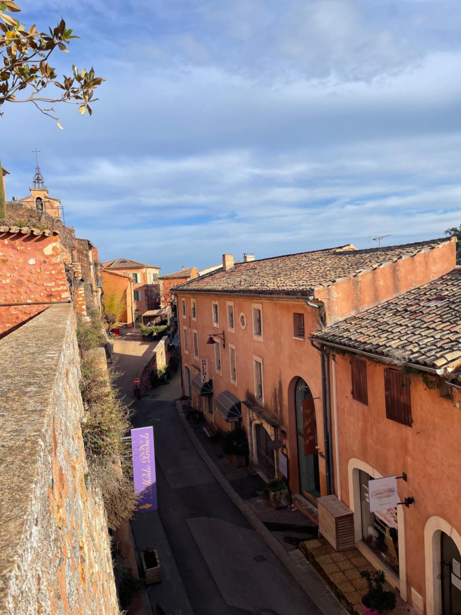 Ferienwohnung O Coeur Des Ocres Roussillon en Isere Exterior foto