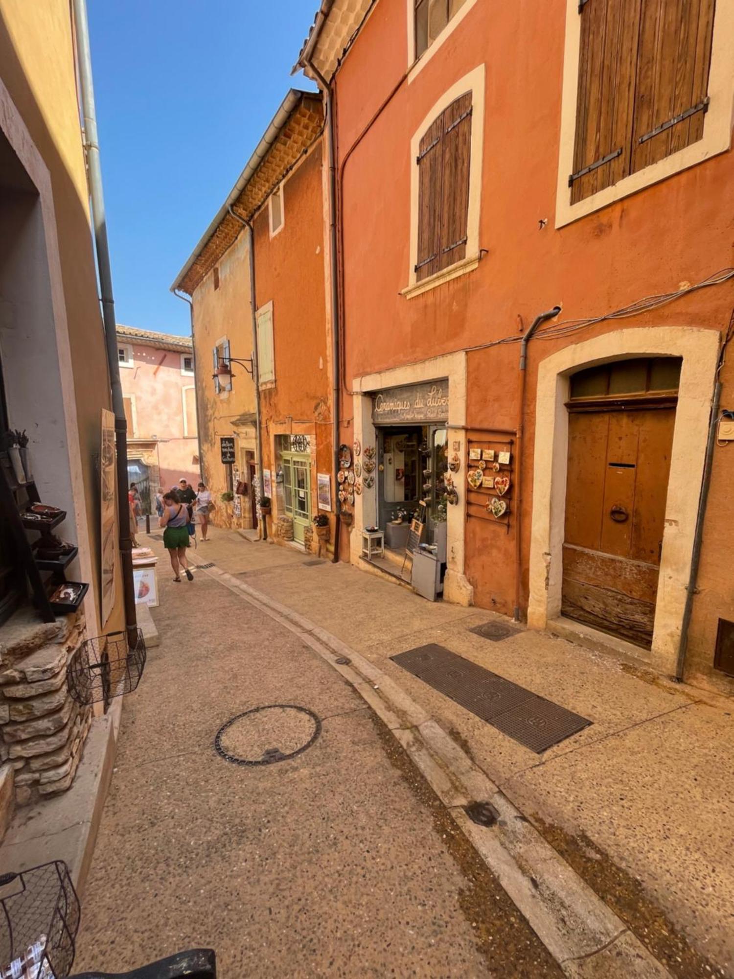 Ferienwohnung O Coeur Des Ocres Roussillon en Isere Exterior foto