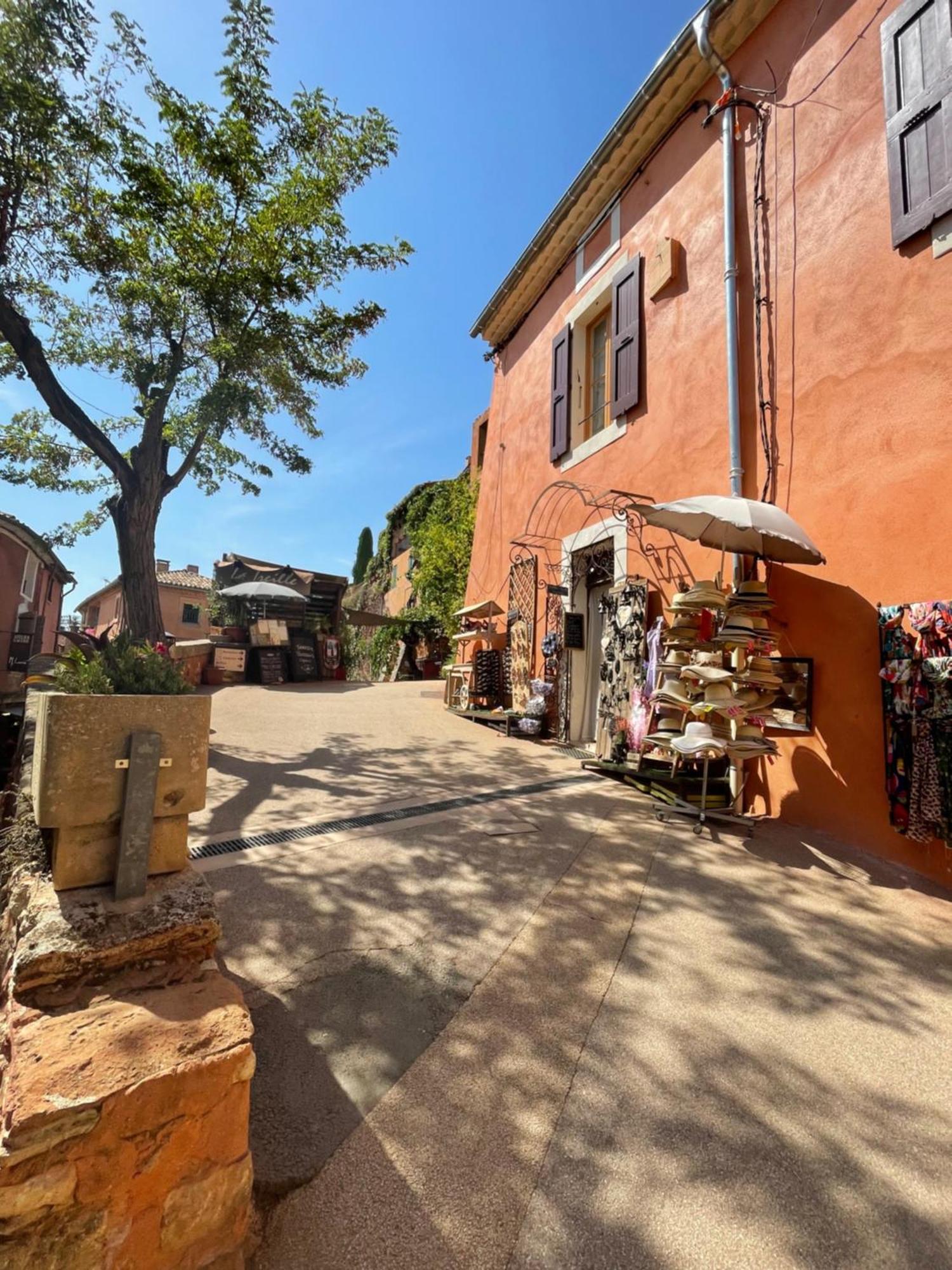 Ferienwohnung O Coeur Des Ocres Roussillon en Isere Exterior foto