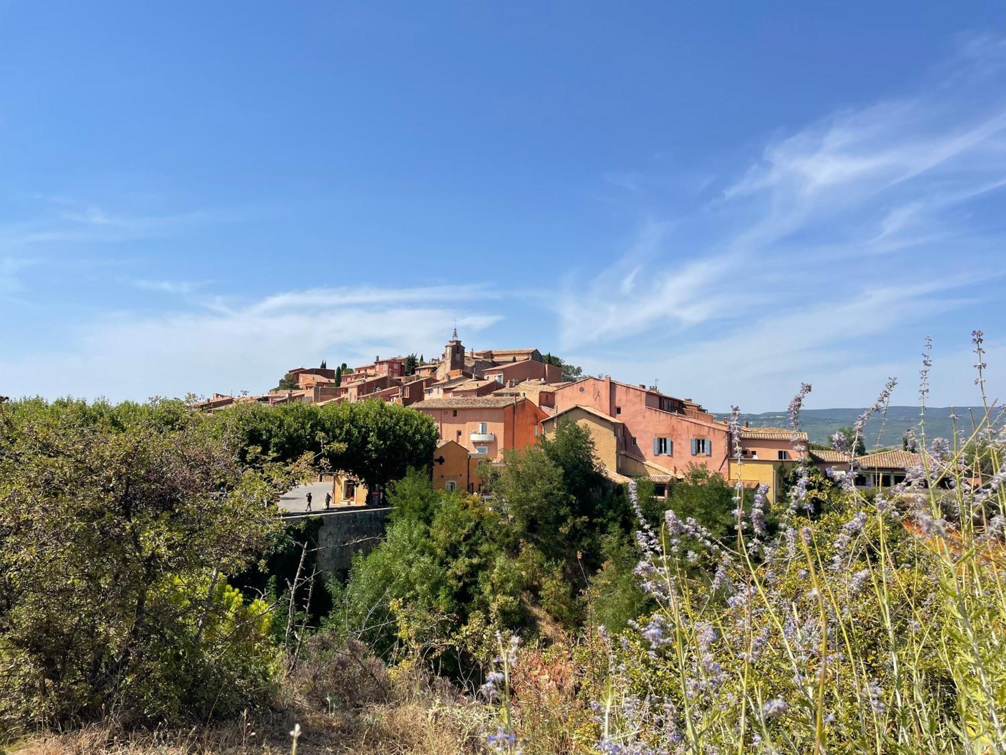 Ferienwohnung O Coeur Des Ocres Roussillon en Isere Exterior foto