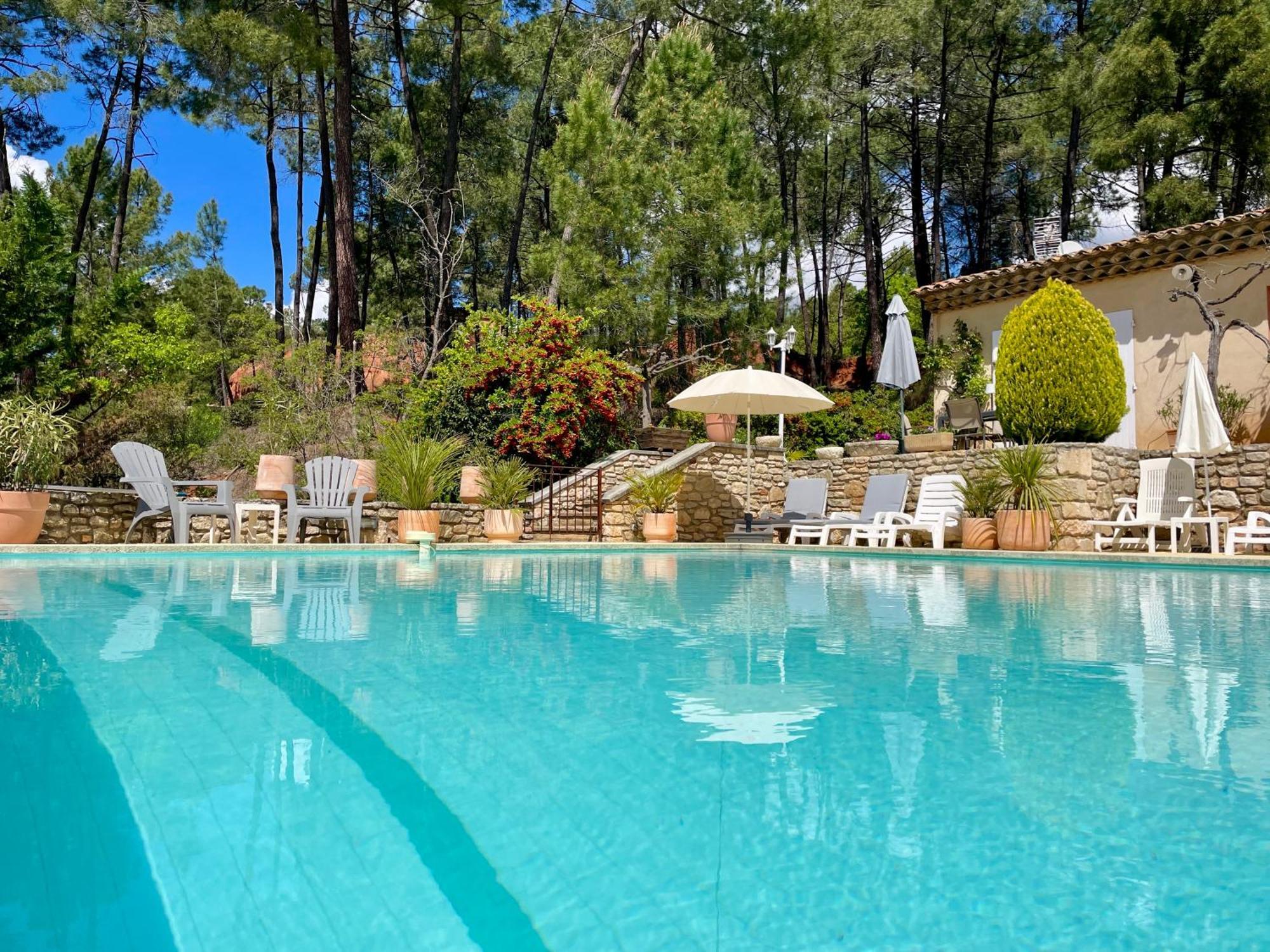 Ferienwohnung O Coeur Des Ocres Roussillon en Isere Exterior foto